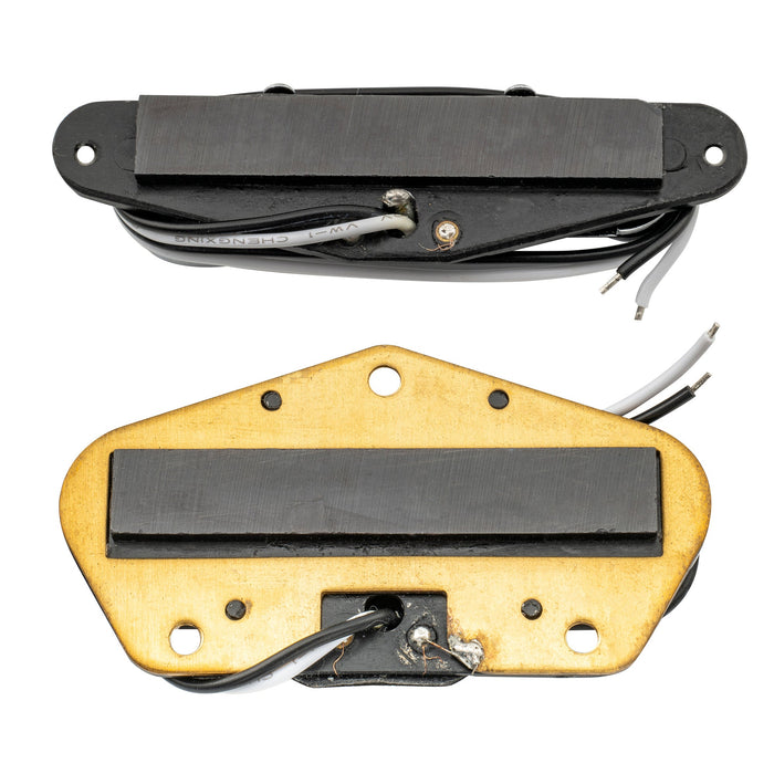 Part of wilkinson m series low gauss nashville sound ceramic single coil pickups set for tele style electric guitar mx1759mx1760p