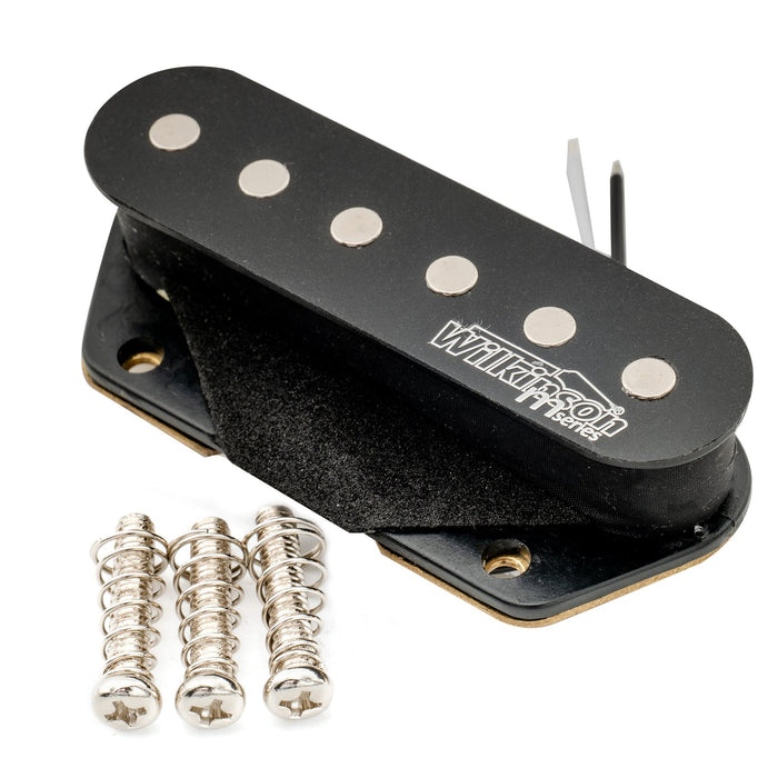 wilkinson m series low gauss nashville sound ceramic single coil bridge pickup for tele style electric guitar mx1760 details