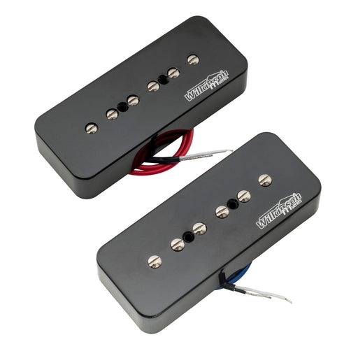 wilkinson m series low gauss iconic sound ceramic p90 soapbar single coil pickups set for sg lp style electric guitar mx1761bkmx1762bk