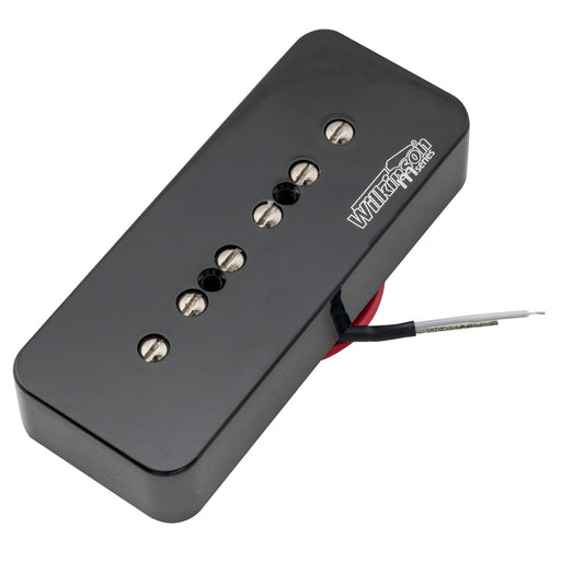 wilkinson m series low gauss iconic sound ceramic p90 soapbar single coil neck pickup for sg lp style electric guitar mx1761bk