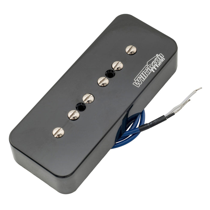 wilkinson m series low gauss iconic sound ceramic p90 soapbar single coil bridge pickup for sg lp style electric guitar mx1762bk