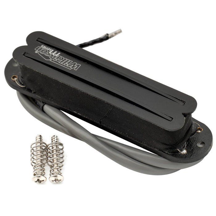 wilkinson m series low gauss rail blade ceramic single coil sized humbucker neck pickup for strat style electric guitar mx1765bk details