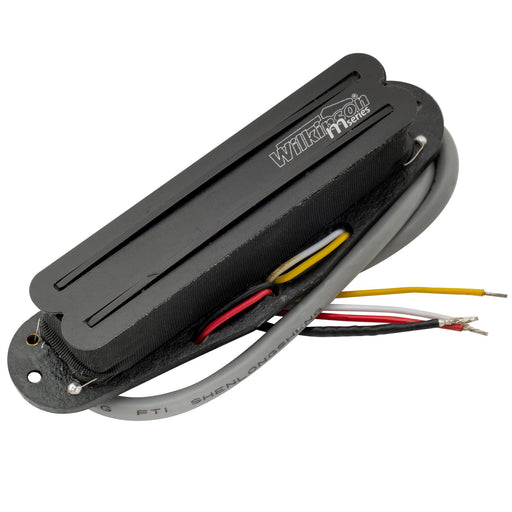 wilkinson m series low gauss rail blade ceramic single coil sized humbucker middle pickup for strat style electric guitar mx1766bk