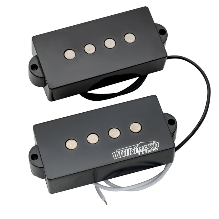 wilkinson m series variable gauss ceramic traditional precision bass humbuckers pickups set for pb style electric bass mx1772