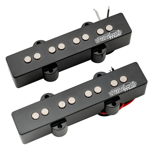 wilkinson m series variable gauss ceramic traditional jazz bass pickups set for jb style electric bass mx1773mx1774