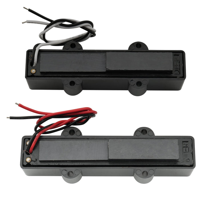 Part of wilkinson m series variable gauss ceramic traditional jazz bass pickups set for jb style electric bass mx1773mx1774