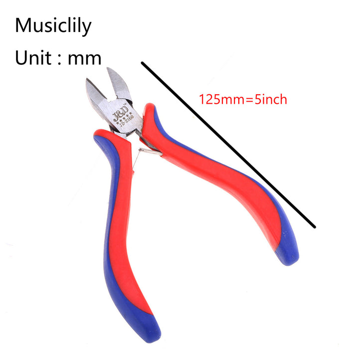 Dimensions of musiclily basic 5 inch travelling mini size guitar bass string cutter tool mx1786
