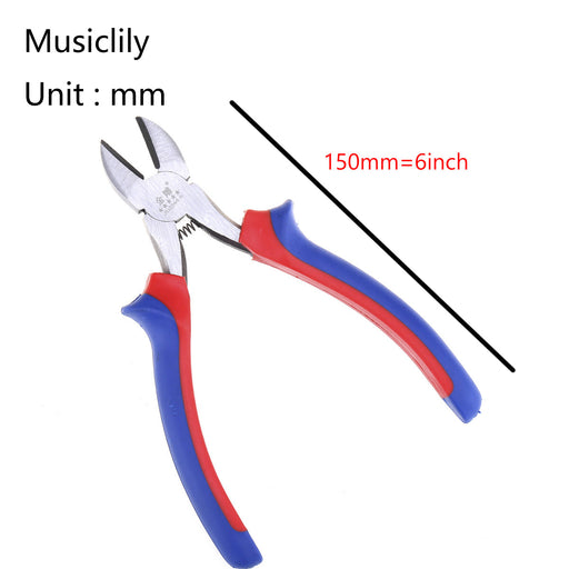 Dimensions of musiclily basic 6 inch medium size guitar bass string cutter tool mx1787