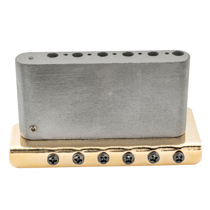 Wilkinson M Series 10.8mmピッチ モダンなサドル 鋼製プレート トレモロユニット ブリッジ 6点支持 ストラトStratエレキギター用 ブラック