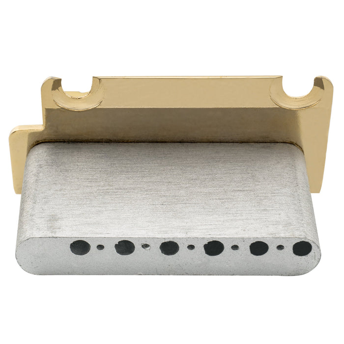 Puente de trémolo para guitarra Wilkinson Serie M de 54 mm (2-1/8 pulgadas) de bloque completo ST, brazo de inserción de 2 puntos para guitarra eléctrica estilo Strat MIJ/MIK