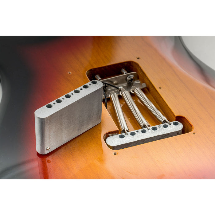 Application of wilkinson m series 52 5mm2 1 16 inch tremolo block 40mm tall with push in arm hole for wilkinson strat tremolo bridge mx1803cr