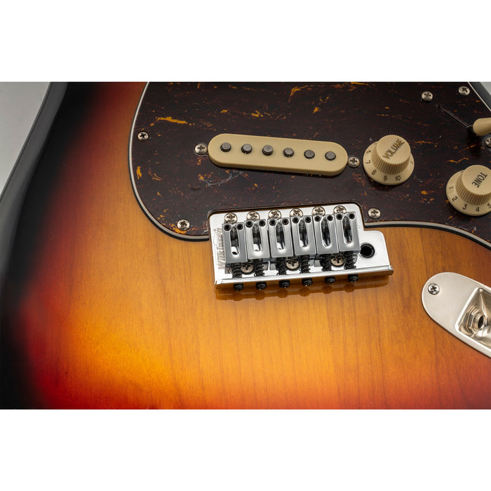 Application of wilkinson m series 10 5mm st tremolo bridge saddles for squier standard mexico fender strat style electric guitar mx1807cr 6