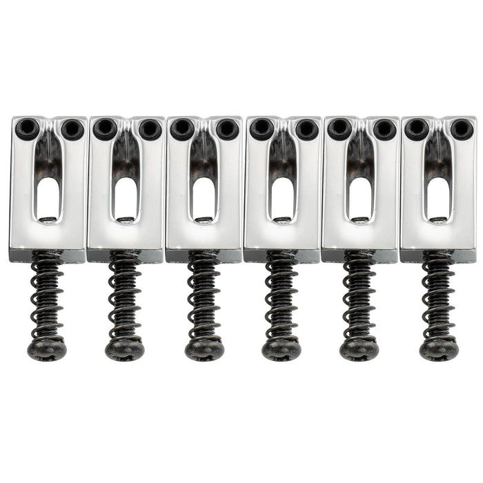 wilkinson m series 10 5mm st tremolo bridge saddles for squier standard mexico fender strat style electric guitar mx1807cr 6