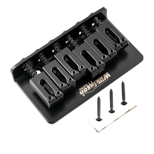 wilkinson m series 52 5mm2 1 16 inch string spacing modern style saddle hardtail fixed bridge non tremolo bridge for strat tele style electric guitar mx1809p