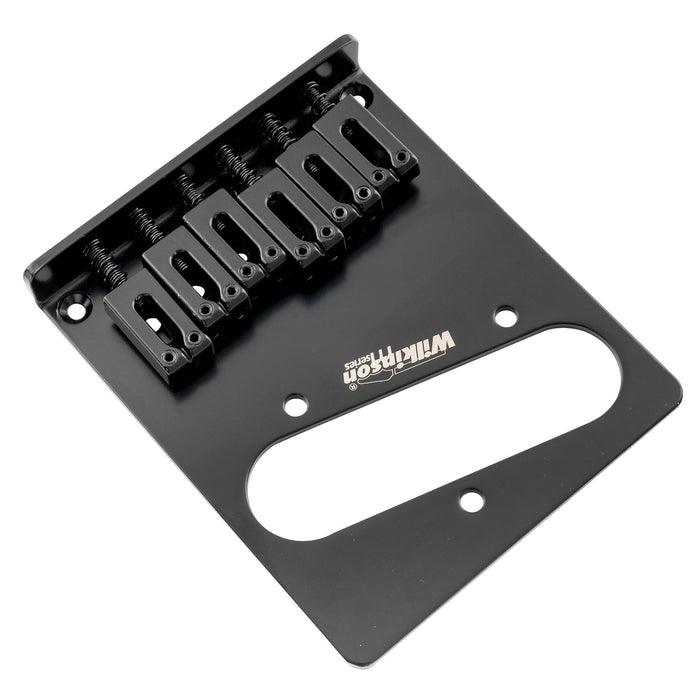 wilkinson m series 52 5mm2 1 16 inch guitar bridge with 6 modern style saddles for tele style electric guitar mx1814p details