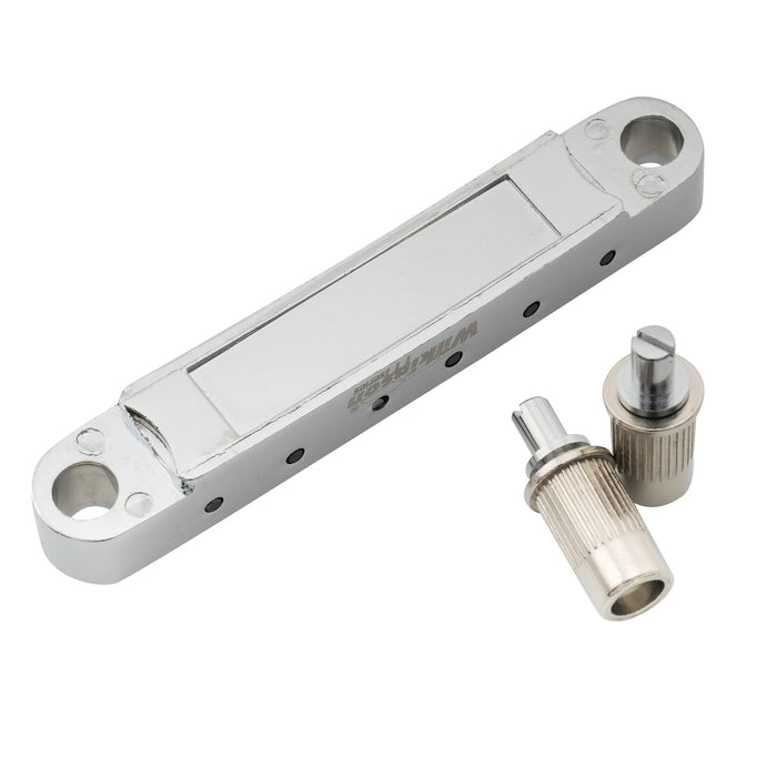 Puente Tune-O-Matic de estilo amplio con espaciado entre cuerdas de 52 mm (2-3/64 pulgadas) para guitarra eléctrica estilo LP SG.