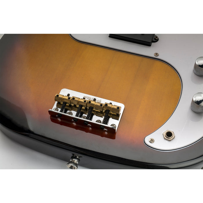 Application of wilkinson m series 57mm2 1 4 inch top loading 4 string fixed bass bridge brass saddles for precision bass and jazz bass mx1820cr