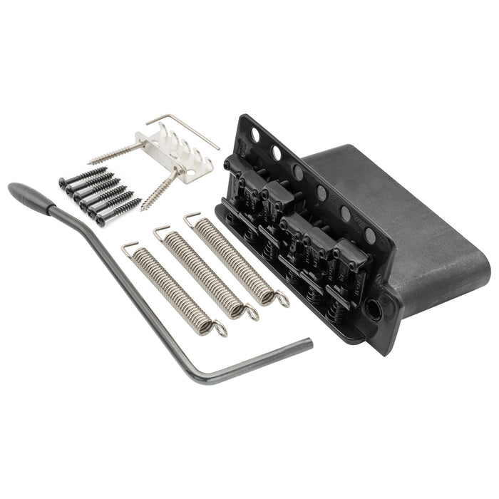 wilkinson wvc sb 54mm2 1 8 inch 6 hole vintage steel saddles guitar tremolo bridge with full solid steel block for usa vintage strat and japan strat style electric guitar mx1831p