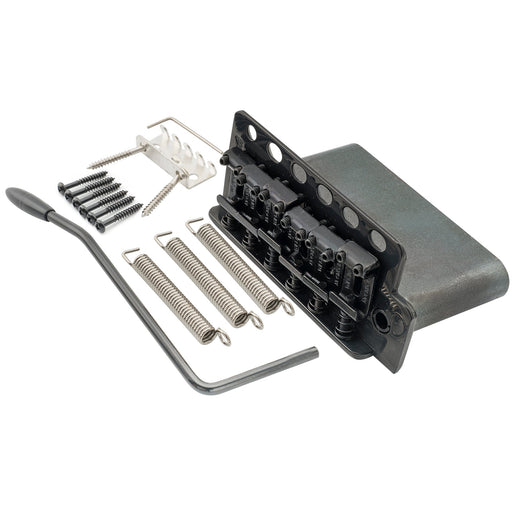 wilkinson wv6 sb 54mm2 1 8 inch 5 1 hole vintage steel saddles tremolo bridge with full steel block for fender usa and japan strat style electric guitar mx1833p