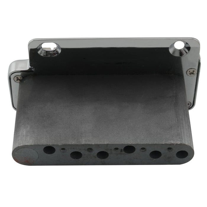 Puente de trémolo Wilkinson WVP2-SB de 54 mm con silletas de acero inoxidable de dos puntos y bloque de acero completo para guitarra eléctrica Strat importada de Japón/Corea.