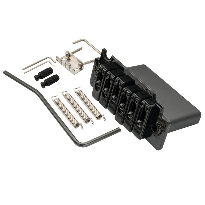 wilkinson wvs50k 54mm 2 point locking saddle tremolo bridge with full steel block for squier style strat electric guitar mx1838p