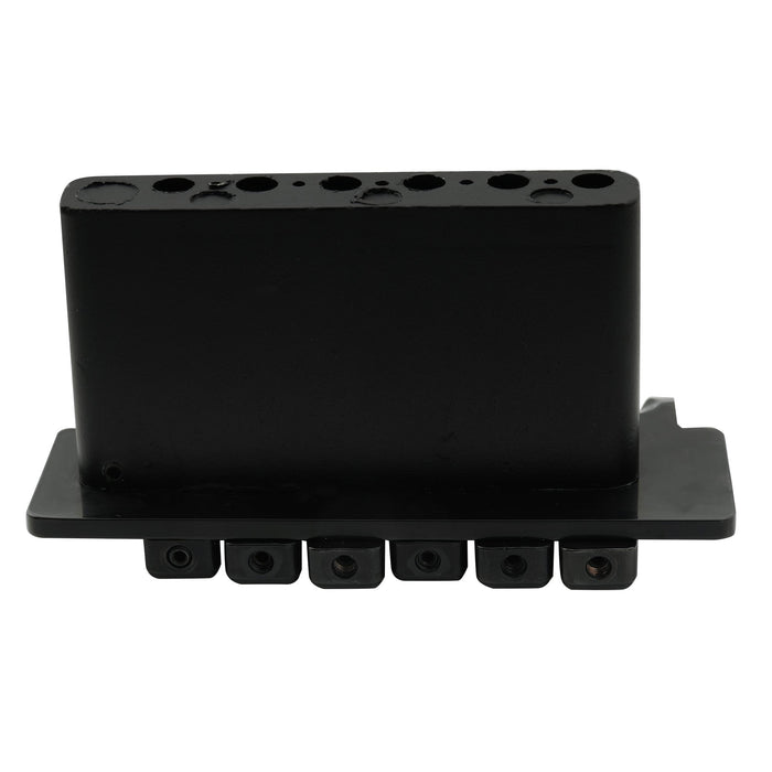 details of wilkinson wvs50k 54mm 2 point locking saddle tremolo bridge with full steel block for squier style strat electric guitar mx1838p