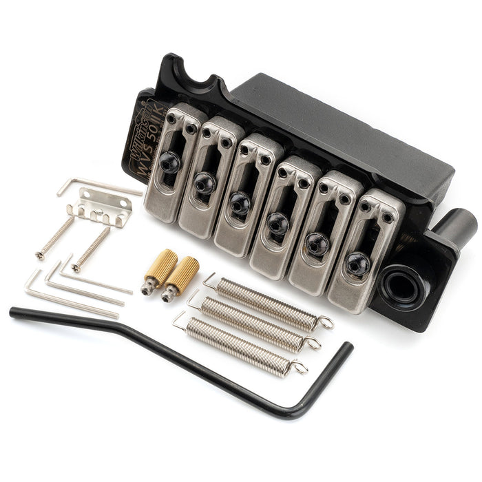 wilkinson wvs50iik 52 5mm2 1 16 inch 2 point stainless steel saddles tremolo bridge with full steel block for usa mexico japan korea strat electric guitar mx1839p