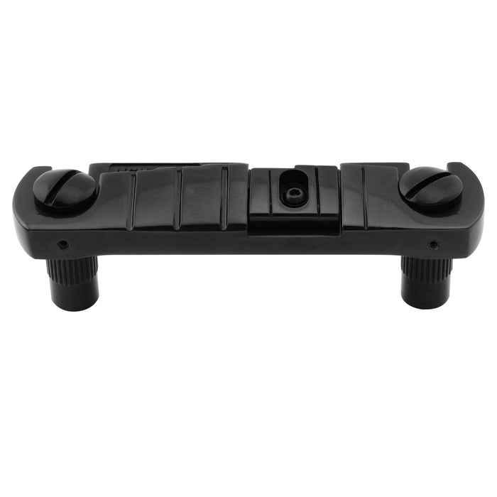 wilkinson gtb 52mm2 3 64 inch adjustable intonated wraparound bridge tailpiece for lp style electric guitar mx1840p