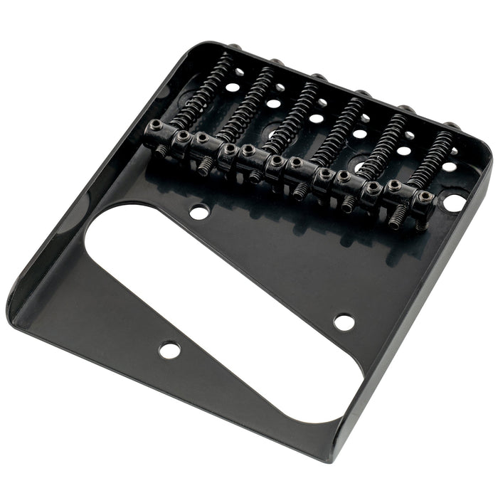 musiclily pro 54mm string spacing 6 saddles ash tray bridge for tele style electric guitar mx1841p details