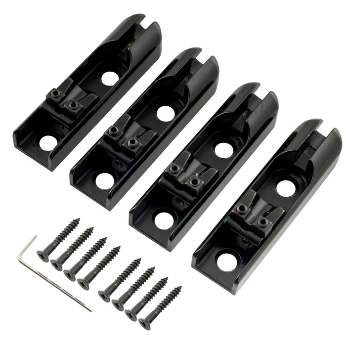 Part of musiclily pro individual bass bridge single string lock down bass bridge for 4 string electric bass mx1844 2mx3136 2p
