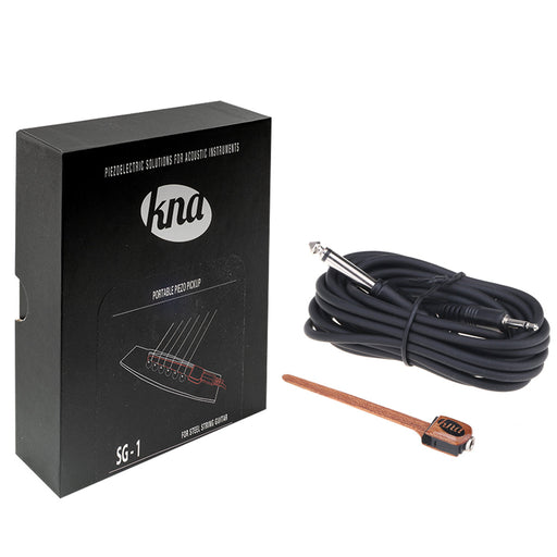 kna sg 1 portable piezo pickup for steel string acoustic guitar mx1852
