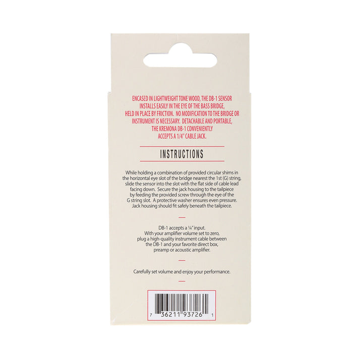 kna db 1 portable piezo pickup for double bass mx1856 detailed image