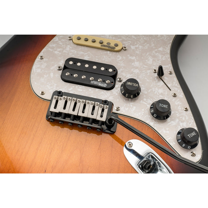 Application of musiclily pro 54mm2 1 8 inch 2 point style guitar tremolo bridge with stainless steel saddles full steel block for japan import strat style electric guitar mx1891p