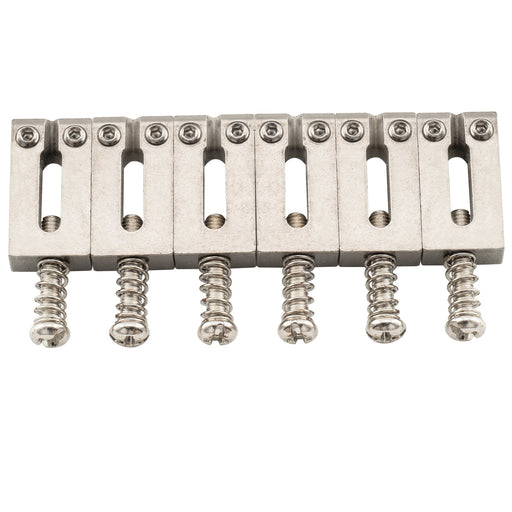musiclily pro 10 8mm stainless steel modern guitar tremolo bridge saddles for strat style electric guitar mx1892 6