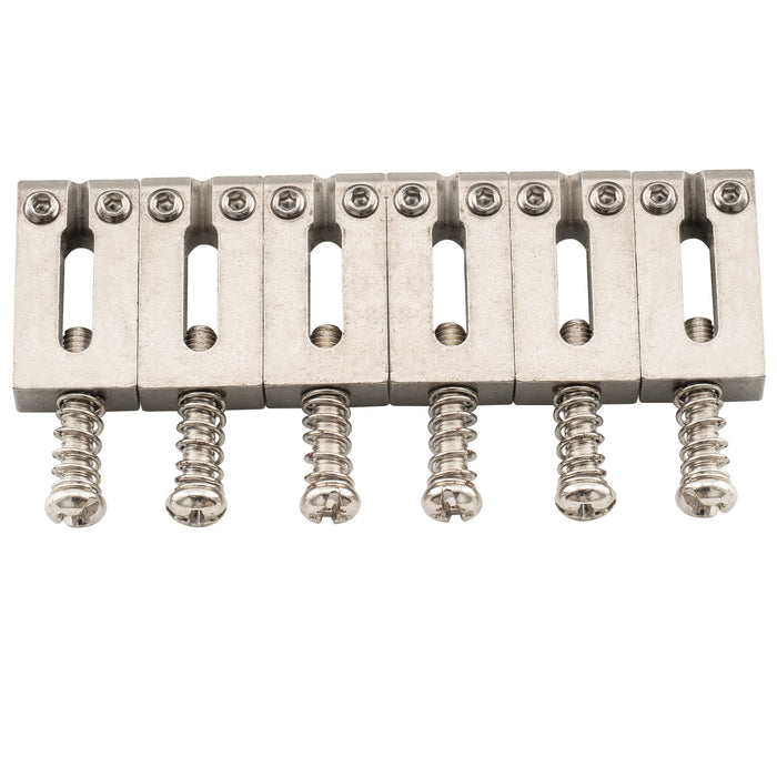 musiclily pro 10 8mm stainless steel modern guitar tremolo bridge saddles for strat style electric guitar mx1892 6