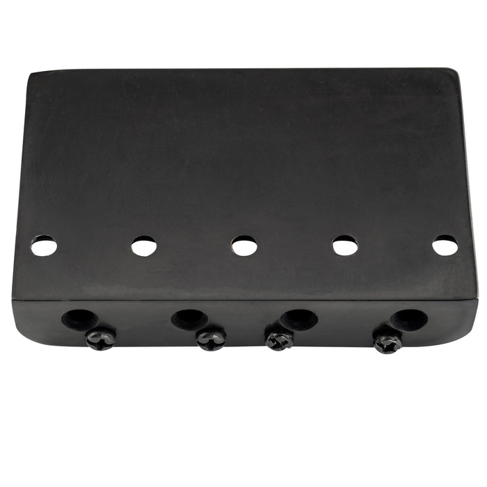 Part of musiclily pro 57mm 2 1 4 inch string spacing heavy duty 4 string bass bridge assembly mx1894p