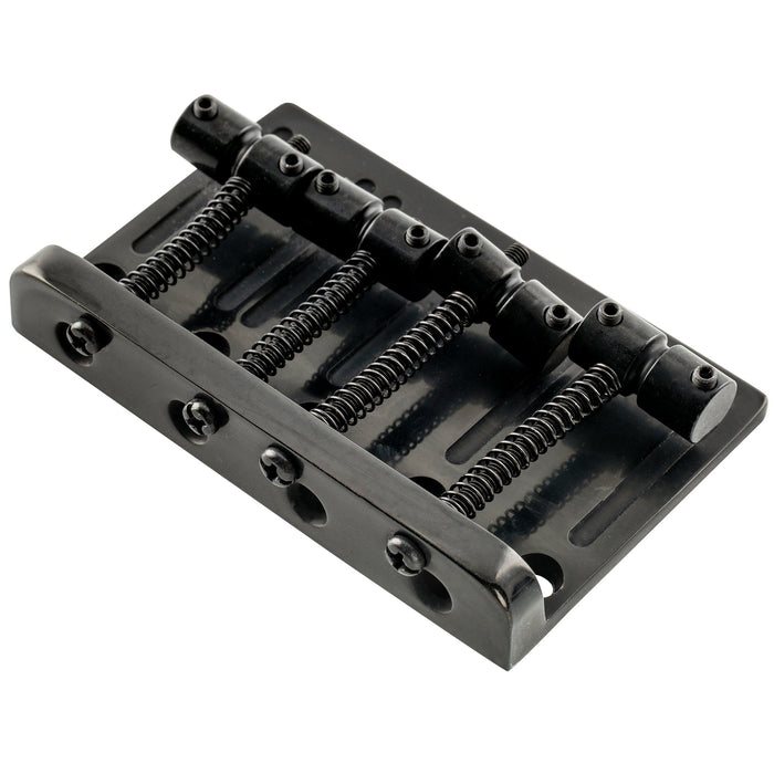 musiclily pro 57mm 2 1 4 inch string spacing heavy duty 4 string bass bridge assembly mx1894p details