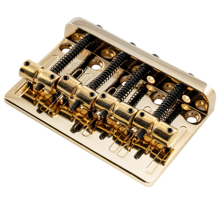 Musiclily Pro 57mm (2-1/4 pollici) Spaziatura delle corde Ponte per basso a 4 corde resistente