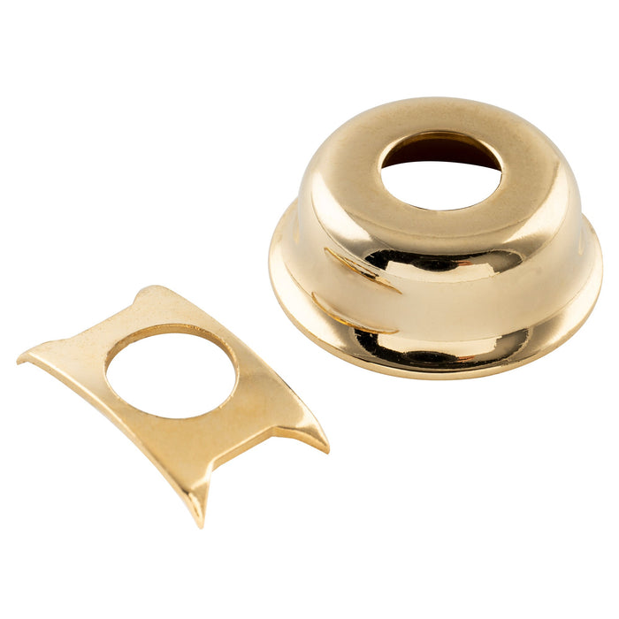 Part of musiclily pro steel traditional cup jack plate for tele style electric guitar mx1895p