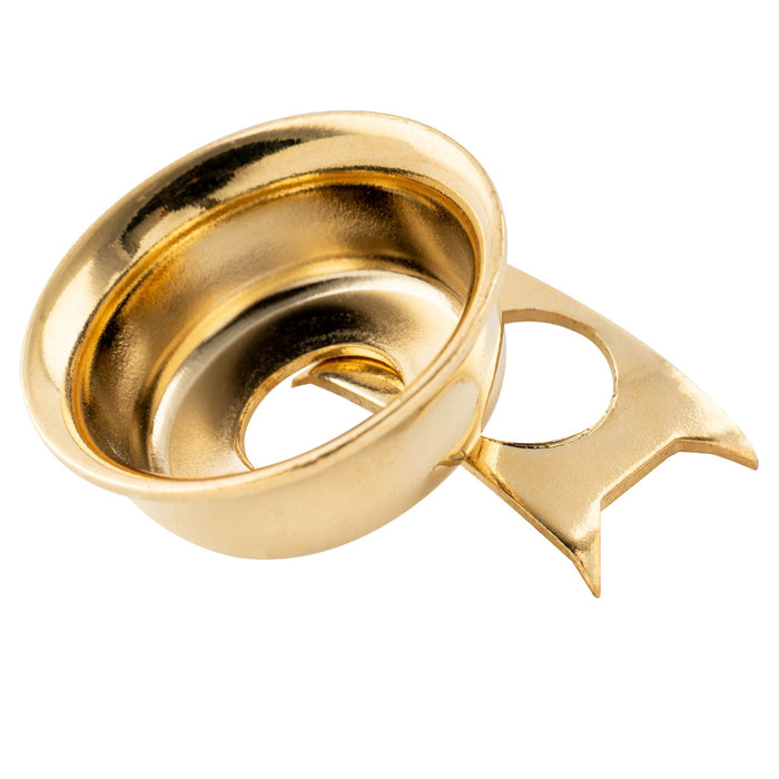 detail of musiclily pro steel traditional cup jack plate for tele style electric guitar mx1895p