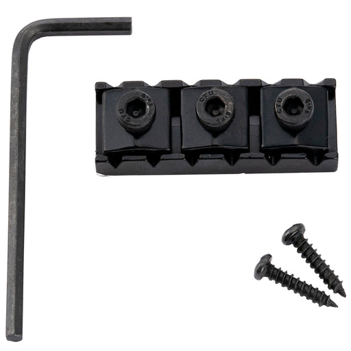 musiclily pro 43mm electric guitar string locking nut for floyd rose tremolo bridge mx1903p