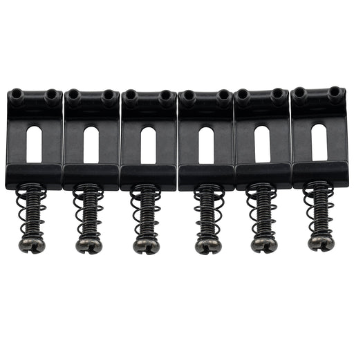 musiclily pro 11 3mm steel vintage style guitar tremolo bridge saddles for strat style electric guitar mx1907 6p