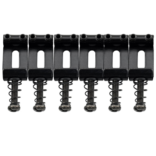 musiclily pro 10 5mm steel vintage style guitar tremolo bridge saddles for strat style electric guitar mx1908 6p