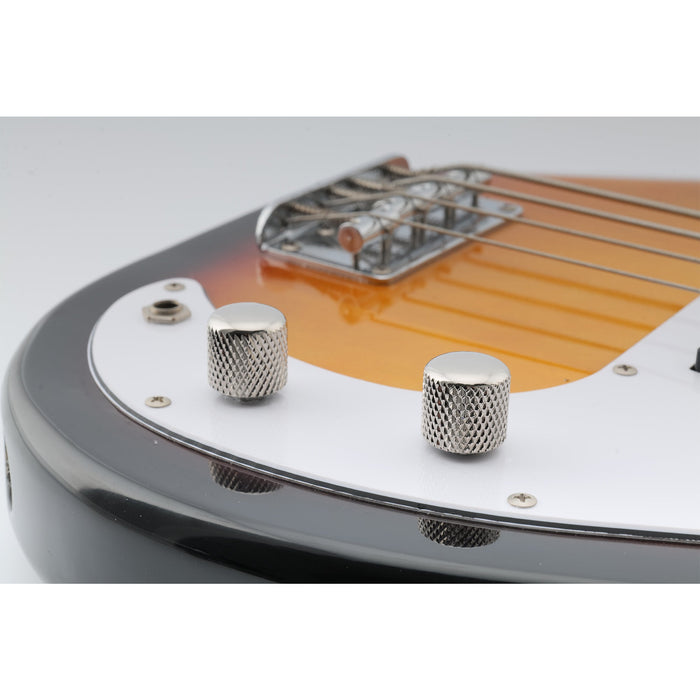 Application of musiclily pro coarse 18 splines steel dome control knob for imported guitar bass mx1910 2p