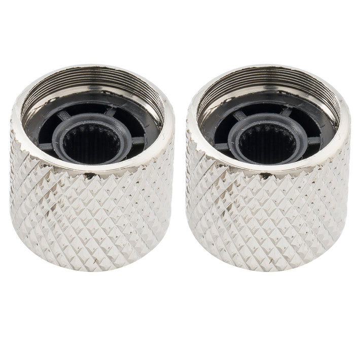 Part of musiclily pro coarse 18 splines steel dome control knob for imported guitar bass mx1910 2p