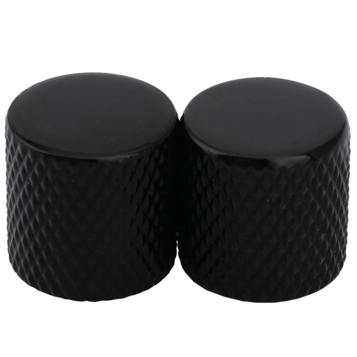 musiclily pro coarse 18 splines steel flat top control knob for imported guitar bass mx1911 2p