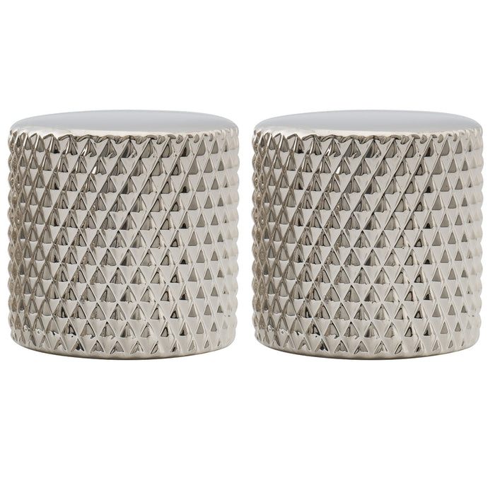 Musiclily Pro 鋼製 ミリ規格 18スプライン フラットトップ コントロールノブ つまみ Importエレキギターとベース用 ブラック(2個セット)