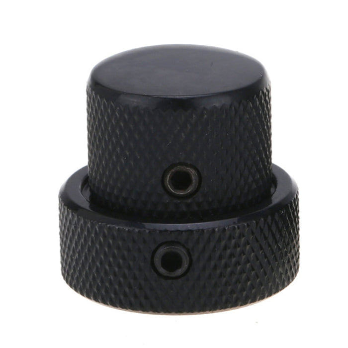 musiclily pro steel universal dual concentric stacked brass shaft control knob for electric guitar bass mx1916 2p details