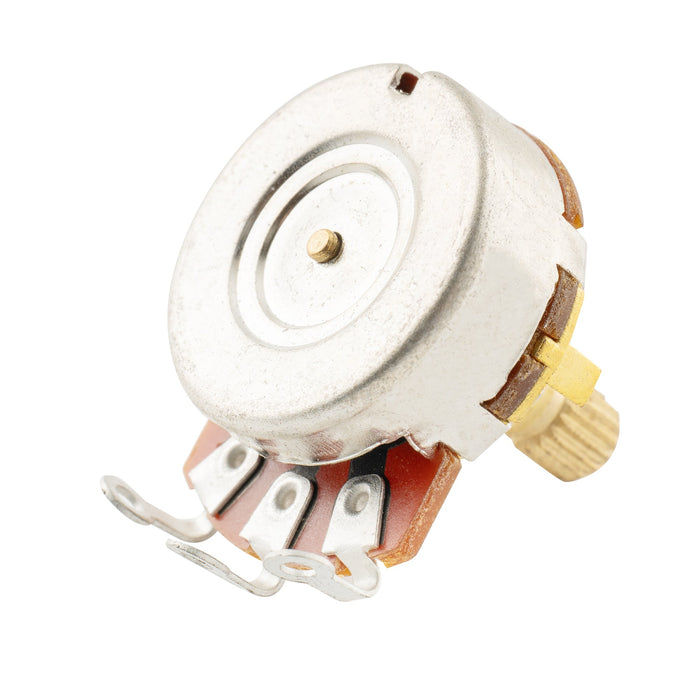 Part of musiclily pro 250k brass shaft metric coarse 18 spline split short shaft pots audio linear taper potentiometers for electric guitar bass mx1925 4