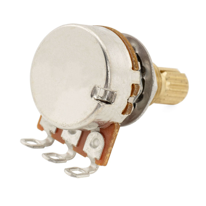 Musiclily Pro B250K Mini Pot Messing Metrisch Geteilter Standard-Schaft 9,5mm Linearer Tonabnehmer für E-Gitarre und Bass